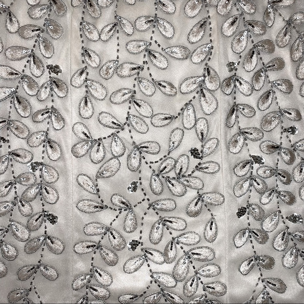 🆕 Vintage Sue Wong Nocturne Appliqué Ivory White Lace Formal Wedding Prom Dress - Picture 6 of 14